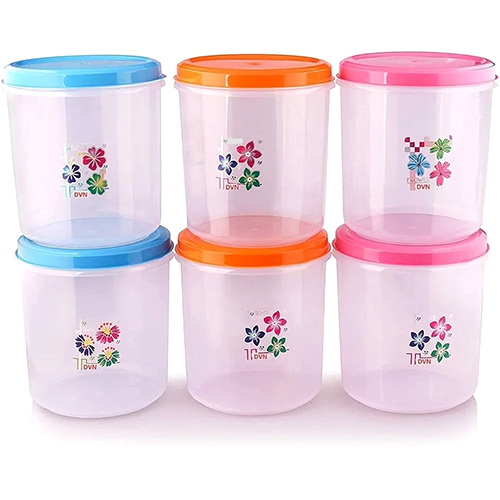 Designer Plastic Container - Capacity: 100 Milliliter (Ml)