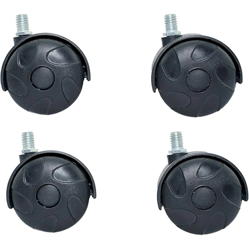 Black Water Cooler Wheels - Material: Plastic