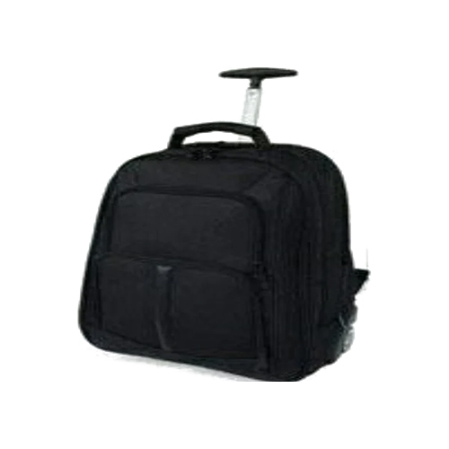 Nylon Black Laptop Trolley Bag