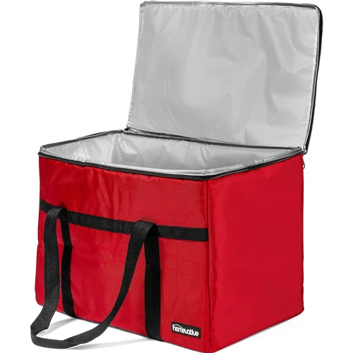 Insulated Food Delivery Bags - Color: Red