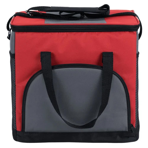 Nylon Food Delivery Bag - Color: Red