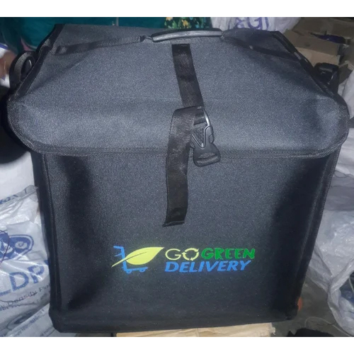 Insulated Food Delivery Bags - Color: Black