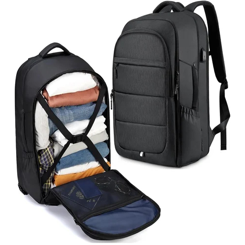 Backpack Travel Bag - Color: Black