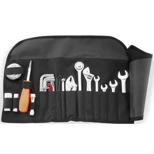 Nylon Flate Tool Bag - Color: Black