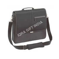 Executive Leather Bag - Color: Black