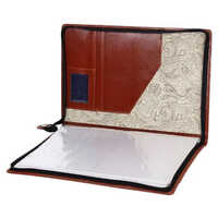 Brown Leather File Folder