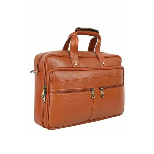 Brown Leather Office Bag