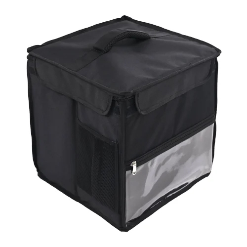 Delivery Bag With Straps Polyester - Color: Black