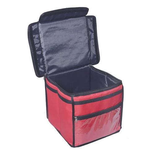 Insulated Food Delivery Bags - Color: Red