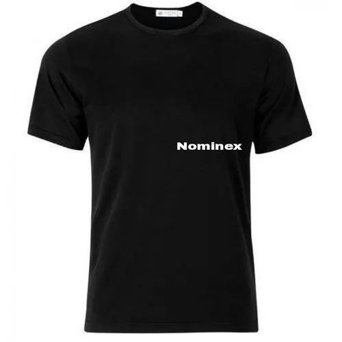 Round Neck T Shirt - Color: Black