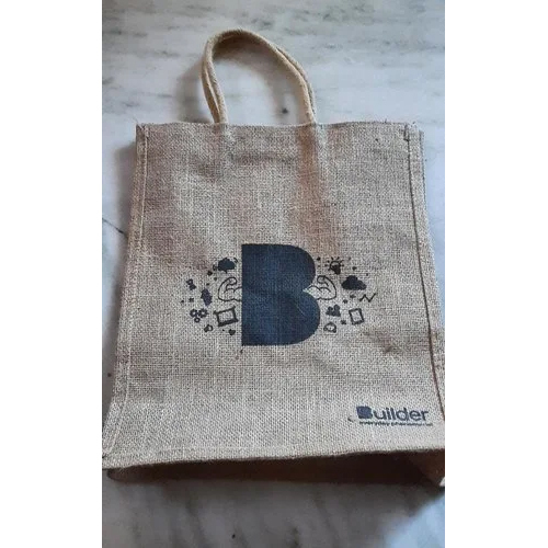 Jute Promotional Shopping Bag - Color: Brown