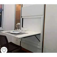 Folding Dining Table Bracket - Color: White