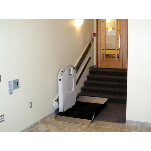 Wheelchair Lifts - Stainless Steel, 300 Ton Capacity | Safety Sensor Equipped, Suitable for Hospitals, Airports, and Shopping Centers