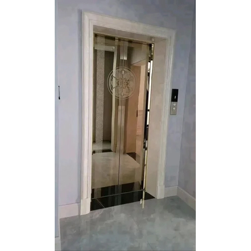 Automatic Stainless Steel Residential Elevator - Speed: 0.3M/S M/S