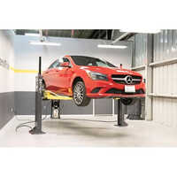 Hydraulic Car Lift - Stainless Steel, 4 Tons Capacity, 2.8 Meters Height | Electric Powered, 1.5 M/s Speed, Easy Installation