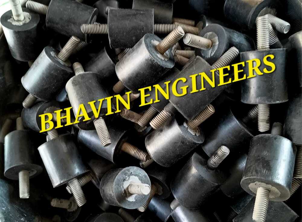 Anti Vibration Mount - Heavy-duty Rubber Material | Noise-dampening, Shock-absorbing Design For Machinery