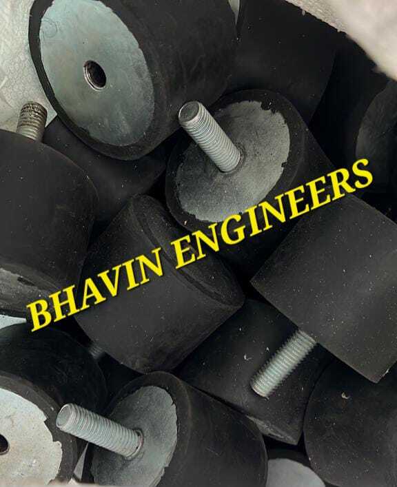 Anti Vibration Mount - Heavy-duty Rubber Material | Noise-dampening, Shock-absorbing Design For Machinery