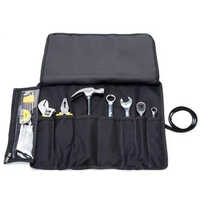 Nylon Tool Bag - 18x12 Inches, Black | Biodegradable, Recyclable, Customizable Design And Logo