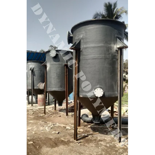 Frp Cone Bottom Tank - Application: Industrial