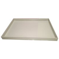 White Rectangular PP Trays