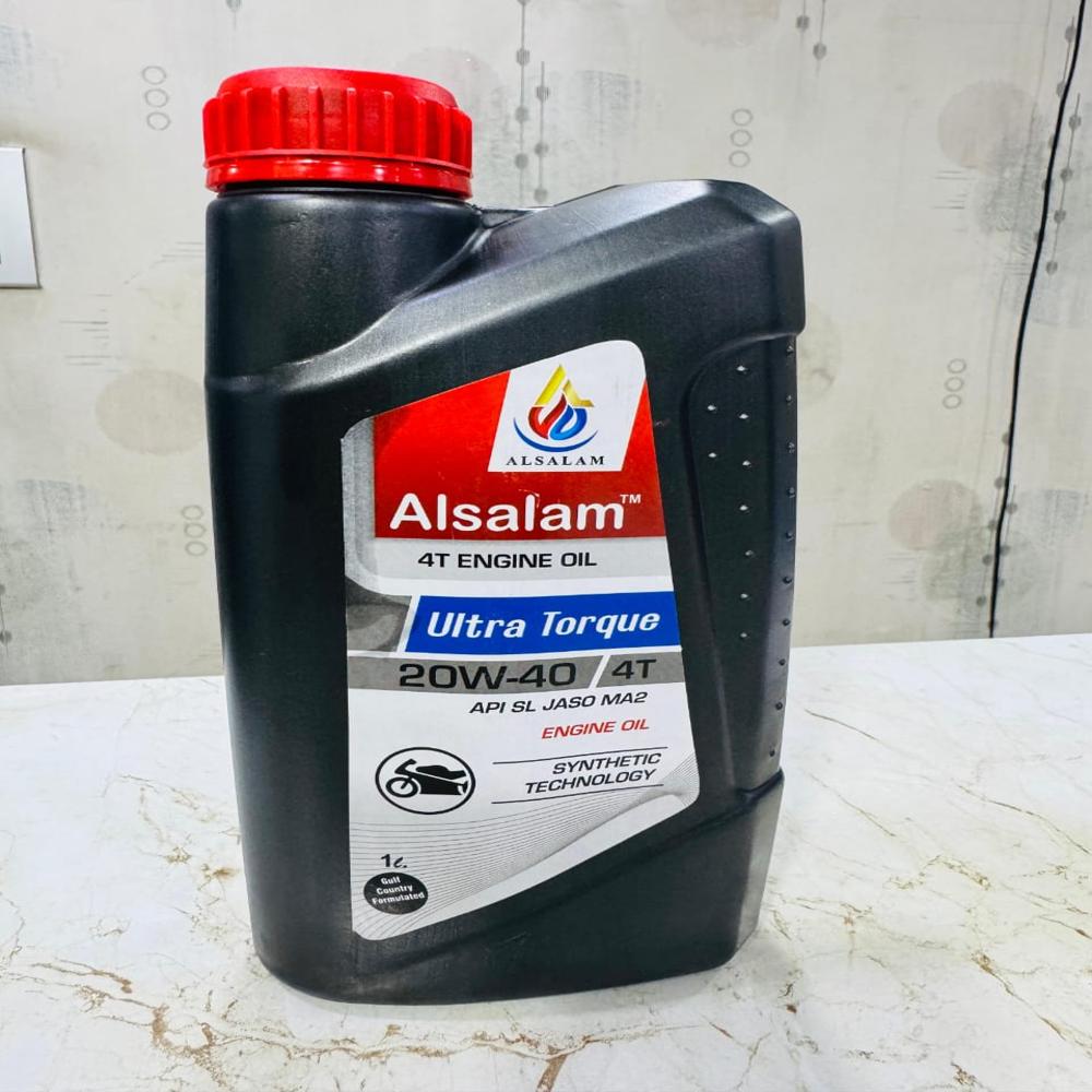 Alsalam Ultra Torque 4T Engine Oil - Application: Automotive