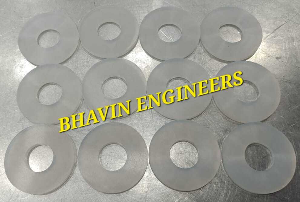 Silicone Rubber Washer - Color: Any