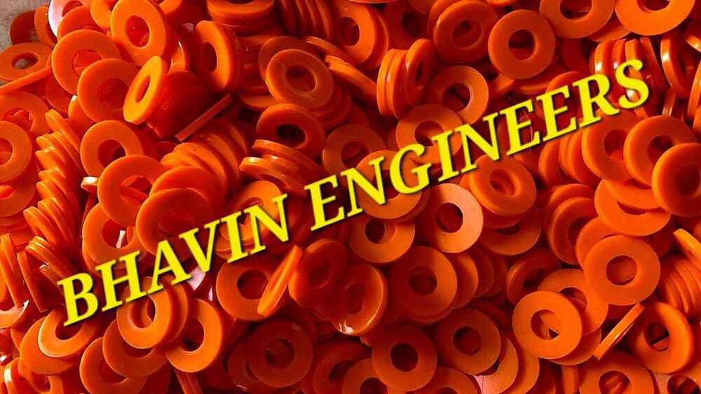 Silicone Rubber Washer - Color: Any