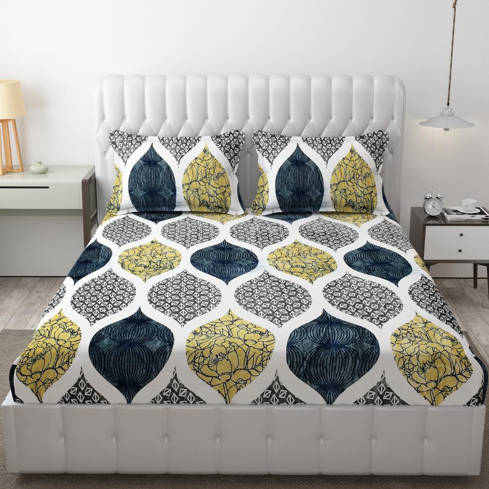 Warm Woolen Fitted Bedsheet - Feature: '