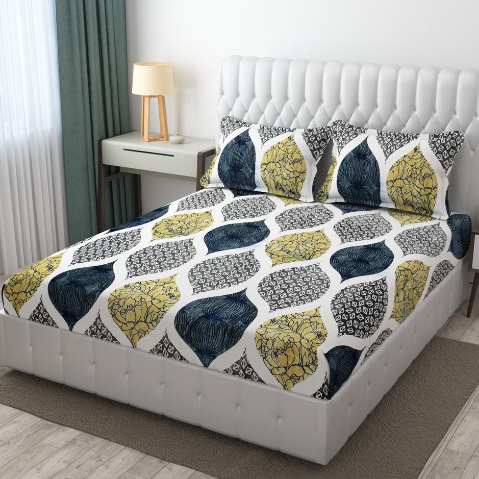 Warm Woolen Fitted Bedsheet - Feature: '