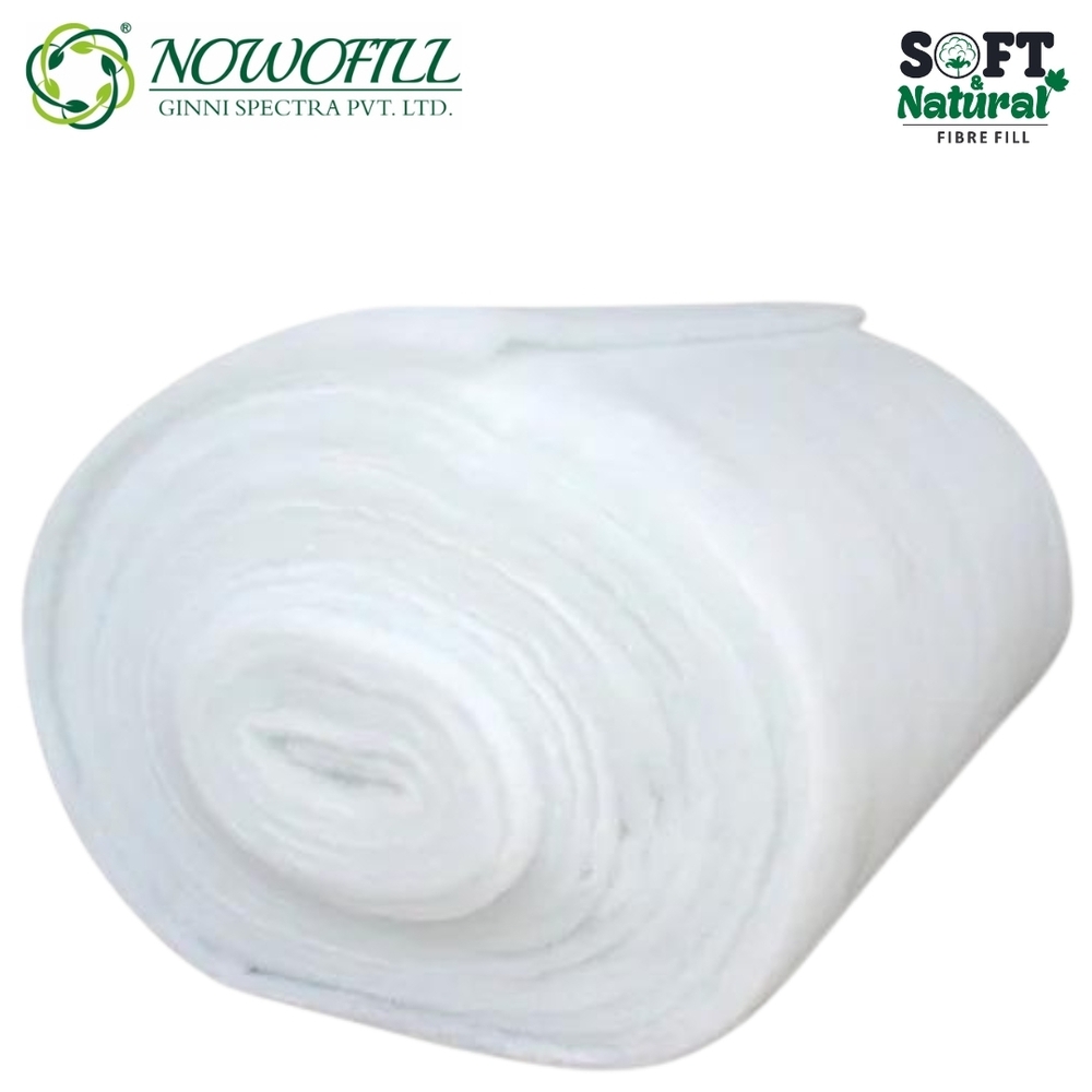 Fire Retardent Polyester Wadding For Mattress - Pattern: Flocked