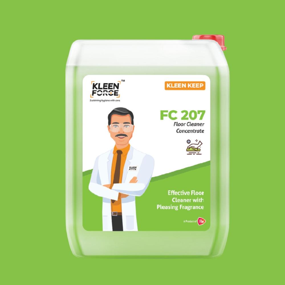 Kleen Force Kleen Keep Fc 207 Floor Cleaner Concentrate - Ph Level: 8.5~ 9.5