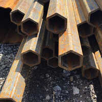Ms Hexagonal Pipes - Material: Mild Steel