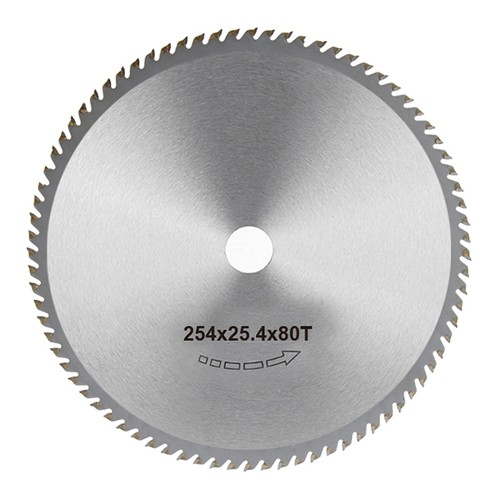 255Mm 80T Brush Cutter Blade - Hardness: Rigid