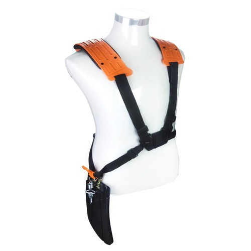 1125 Safety Harness - Color: Black And Orange