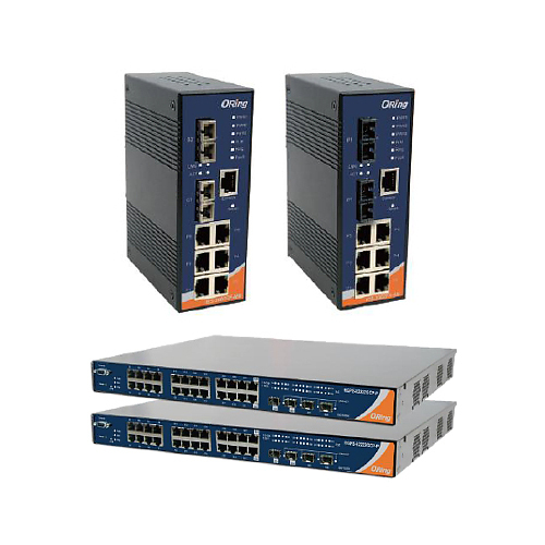 Oring Networking - Managed Network Switches - Color: Grey