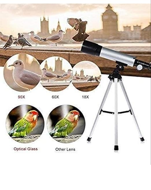 Astronomical/terrestrial Telescope With Tripod Stand (By Labcare)
