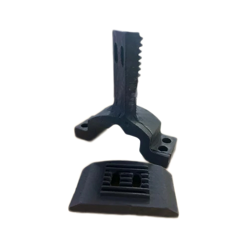 Paddle Arm and Tips - Customizable Dimensions, Black Coated and Polished Finish | Reliable for Road Construction Equipment
