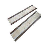 Vogele Paver Screed Plate - Color: Silver