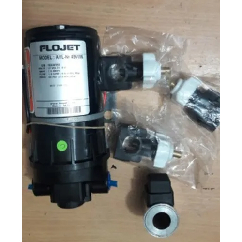 Vibrating Roller Water Pump - Color: Black