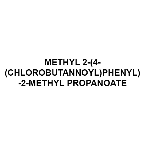 Methyl 2-(4-(Chlorobutannoyl)Phenyl)-2-Methyl Propanoate