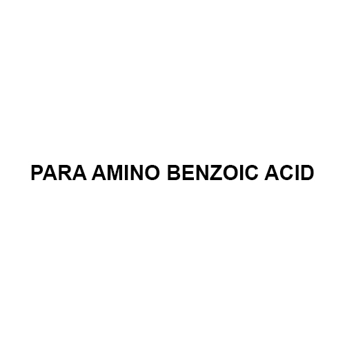 Para Amino Benzoic Acid