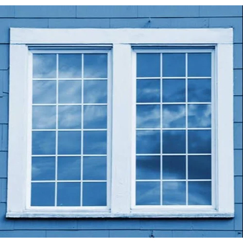 Upvc Glass Window - Color: White