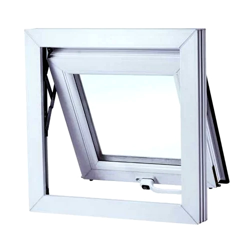 Upvc Top Hung Window - Color: White