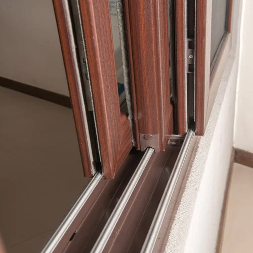 3 Track Sliding Window - Color: Brown