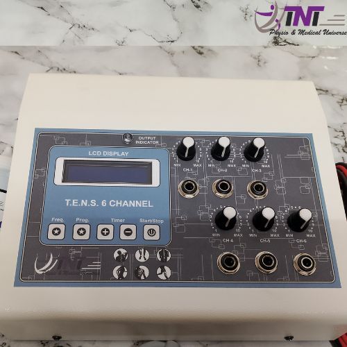 Tnt 6ch Lcd Tens Physiotherapy Machine With One Year On Warranty - Age Group: Adults