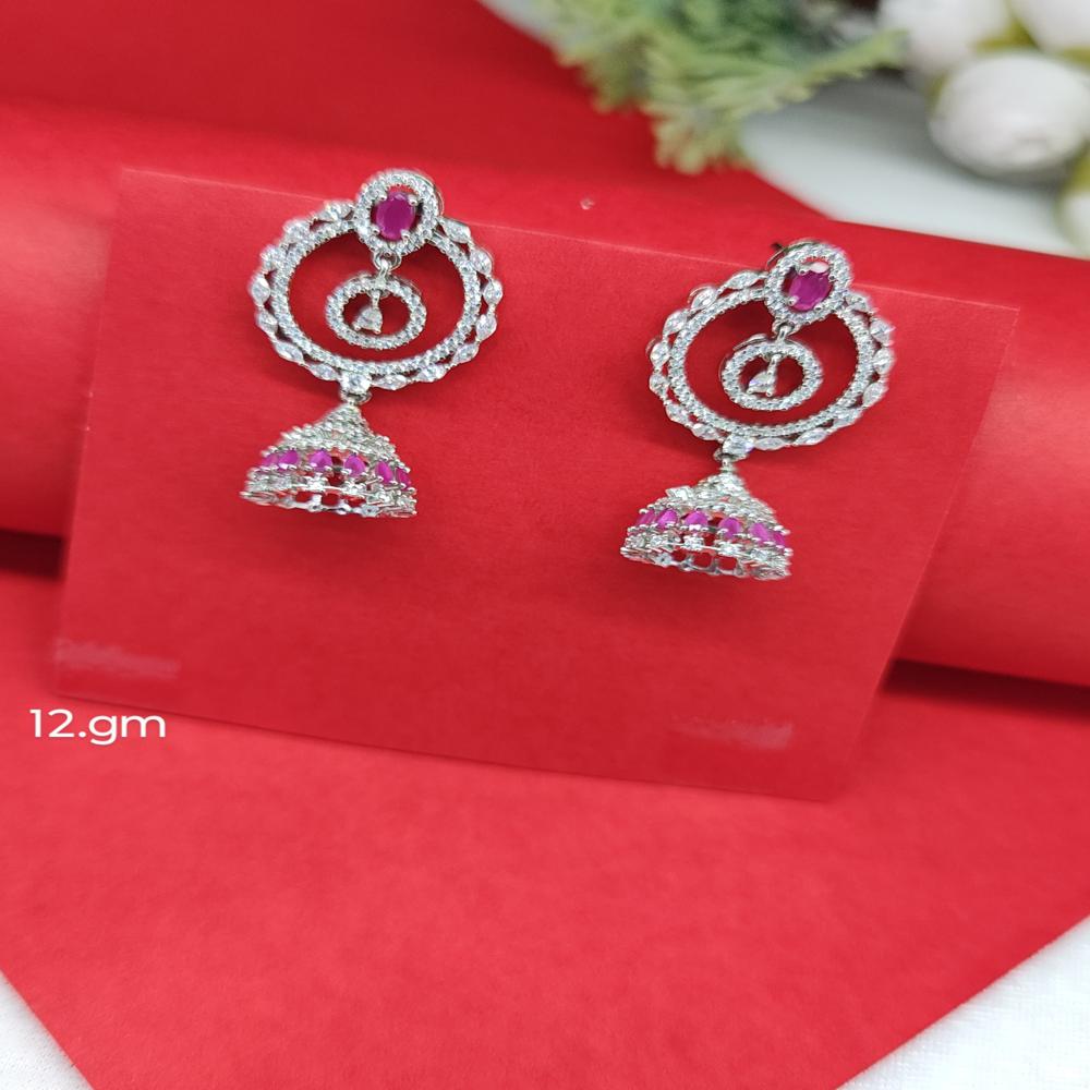 92.5 Micro Silver Jhumka Earrings For Ladies - Elegant, Budget-Friendly & High-Quality - Gender: Women