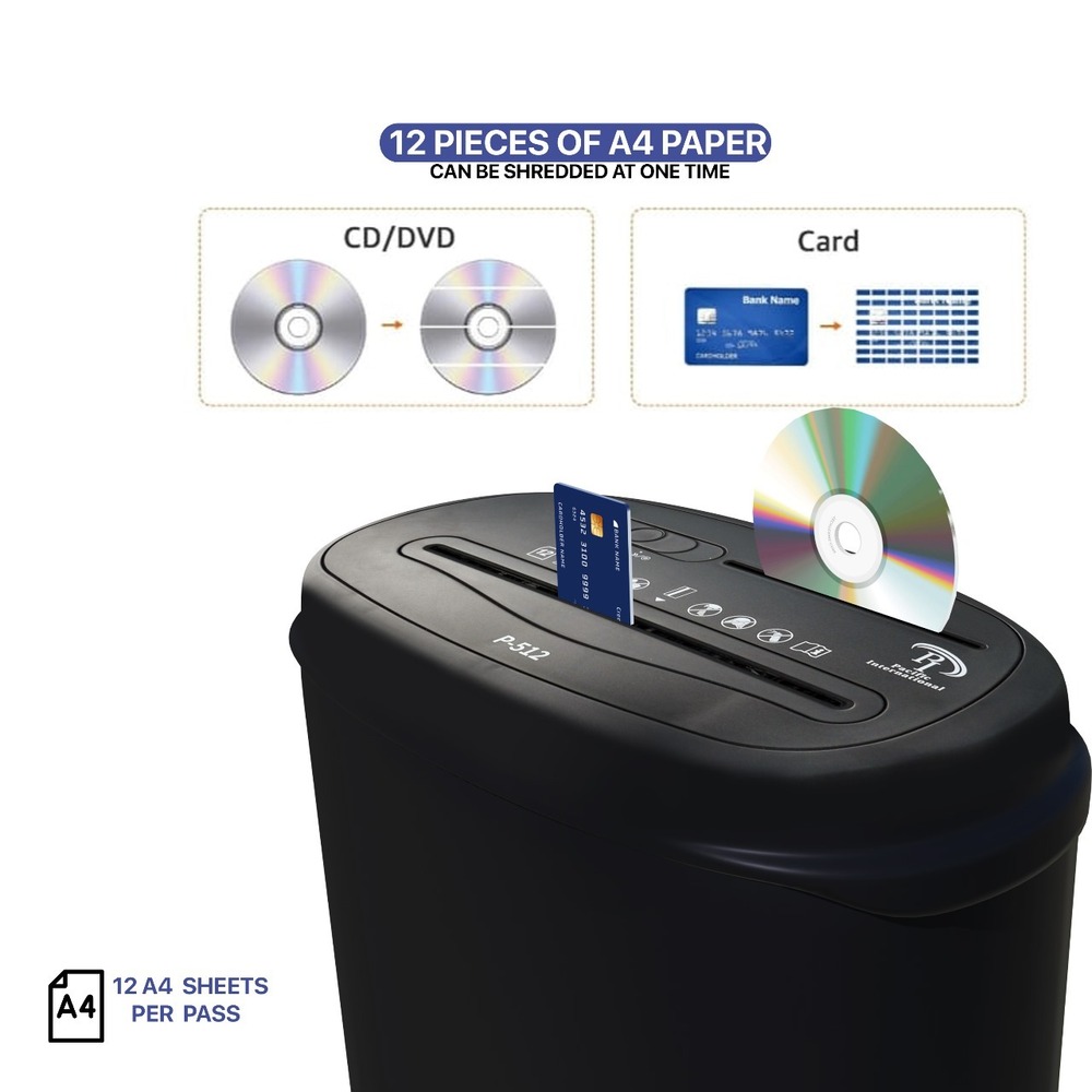 Pi P-512 ( 12 Sheets Paper Shredder )