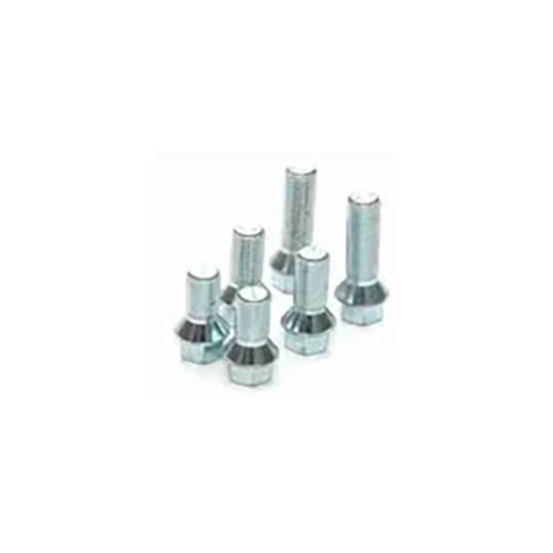 Wheel Bolts - Rigid Stainless Steel, Various Sizes Available, Customized Color Options for Automotive and Industrial Use