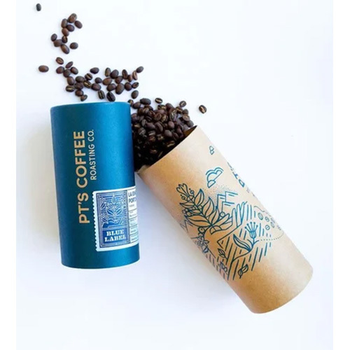 Coffee Paper Tube Box - Size: Custom