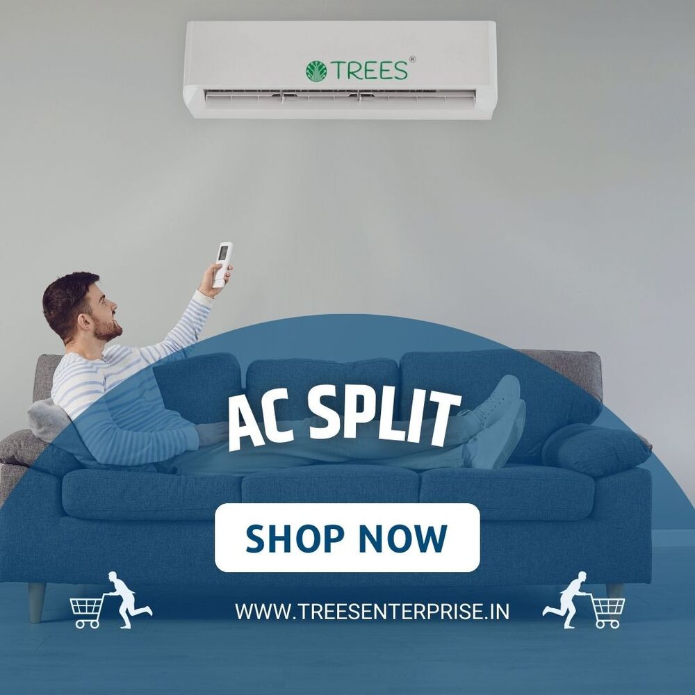 2.0 Ton Non Inverter Split Air Conditioner - Air Flow Capacity: 1000-1200cfm Cubic Feet Per Minute (Ft3/min)